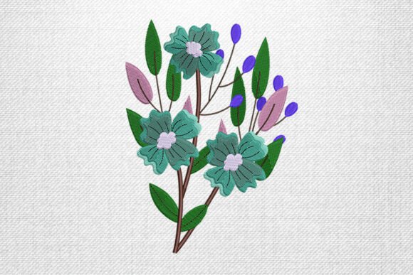 Blue Floral Branch Review