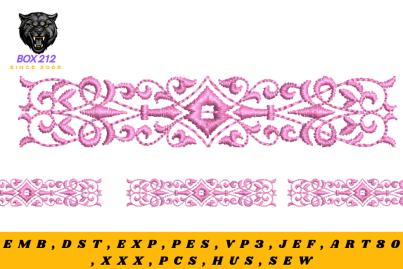 Borders of Flowers and Motifs: A Designer’s Holiday Review
