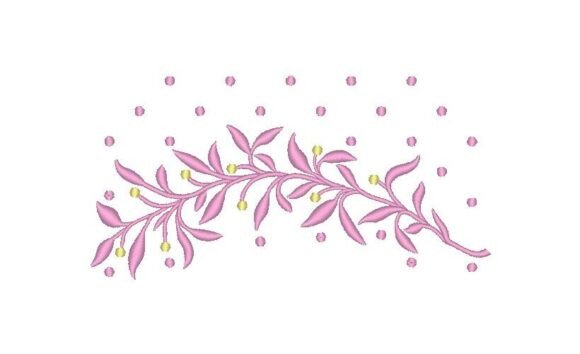 Cute Border Floral Embroidery Review
