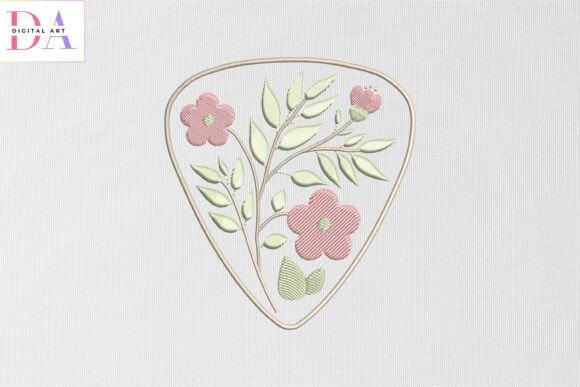Elegant Floral Leaf Guitar Pick Review