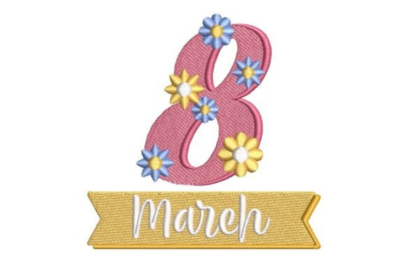 Floral 8 March Embroidery Review