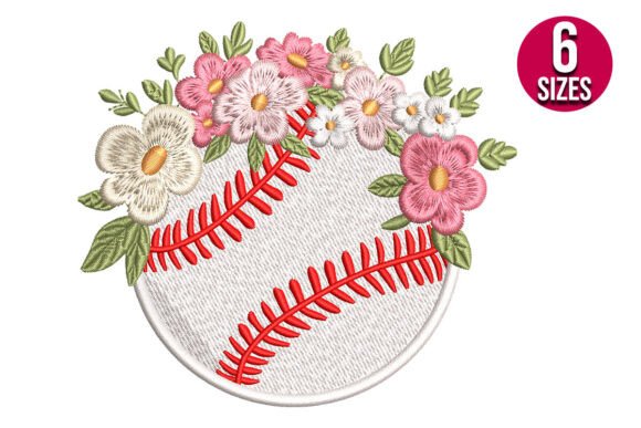 Floral Baseball Embroidery Review