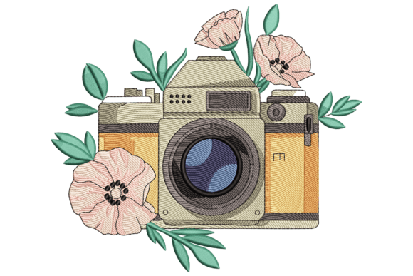 Floral Camera Embroidery Design Review