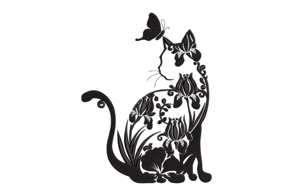 Floral Cat Butterfly Embroidery Review