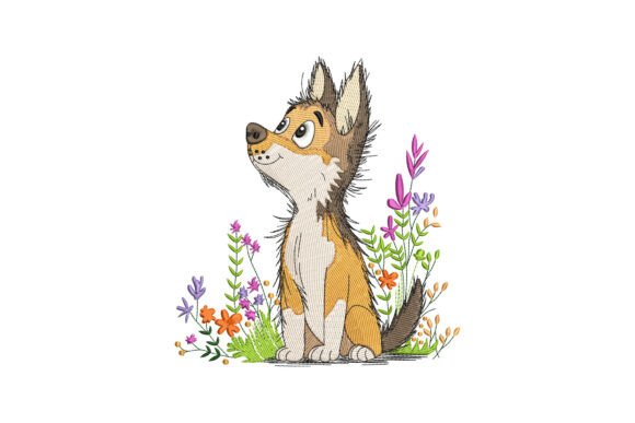 Floral Dog Embroidery Design Review