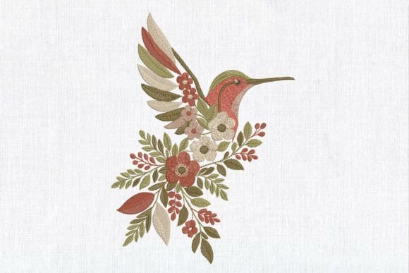 Floral Hummingbird Embroidery Review