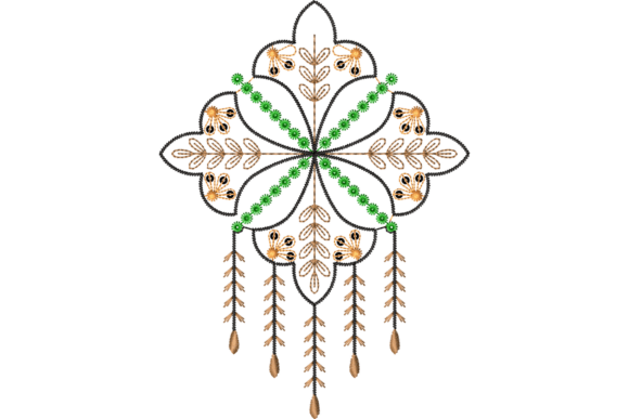 Floral Motifs Embroidery Design Review