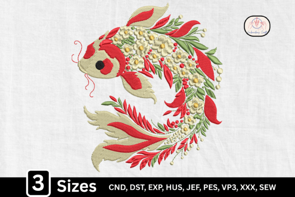 Floral Ornate Koi Fish: A Designer’s Review for Craft Fairs