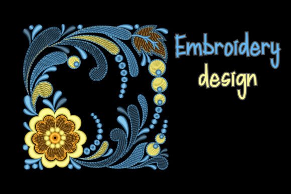 Folk Floral Border Review for Seasonal Collections