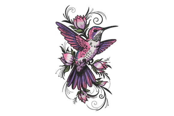 Hummingbird with Floral Swirls: A Seasonal Review