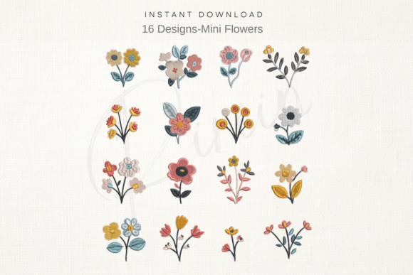 Mini Flower Set Machine Embroidery Review