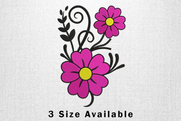 Pink Floral Branch Embroidery Review
